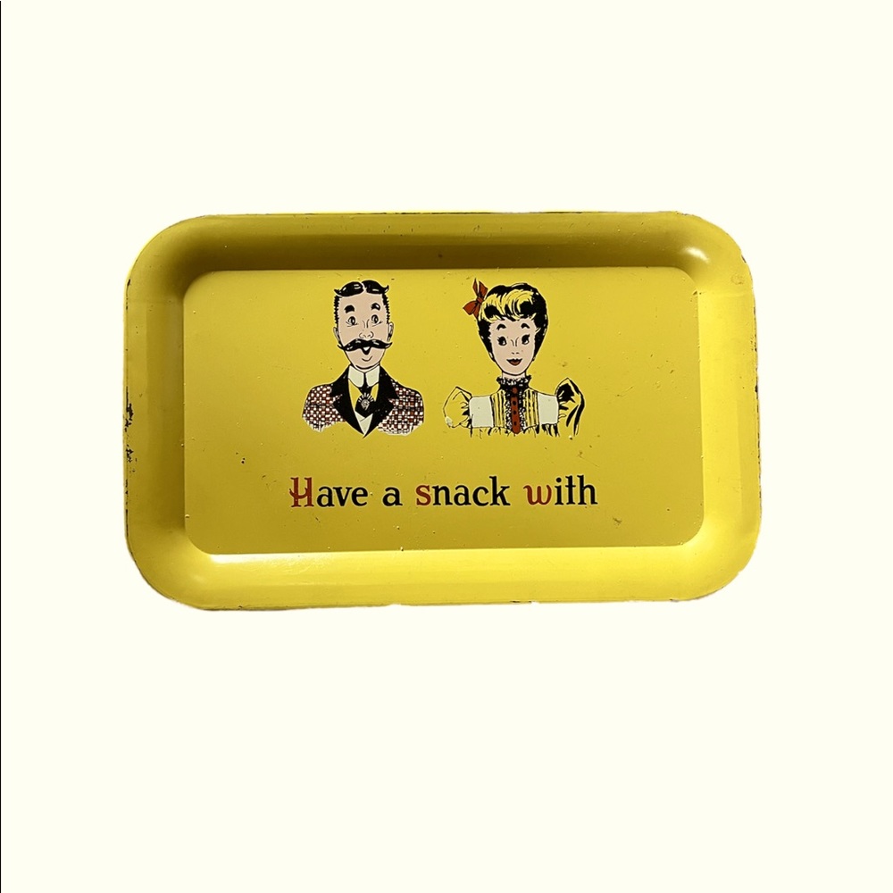 VINTAGE TIN TRAY